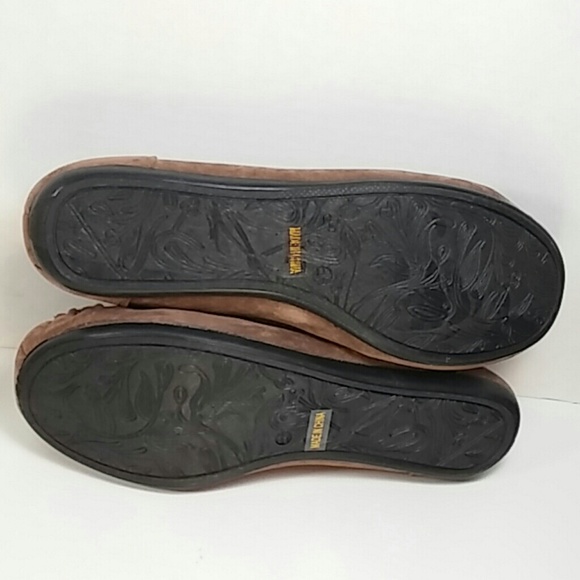 🆕 Camel Soft Faux Fur Lined Moccasin Slippers 🆕 - Picture 7 of 8